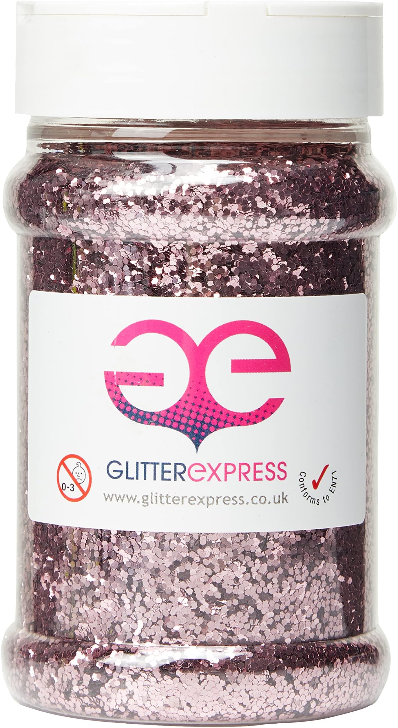Glitter PVC Pink,250G