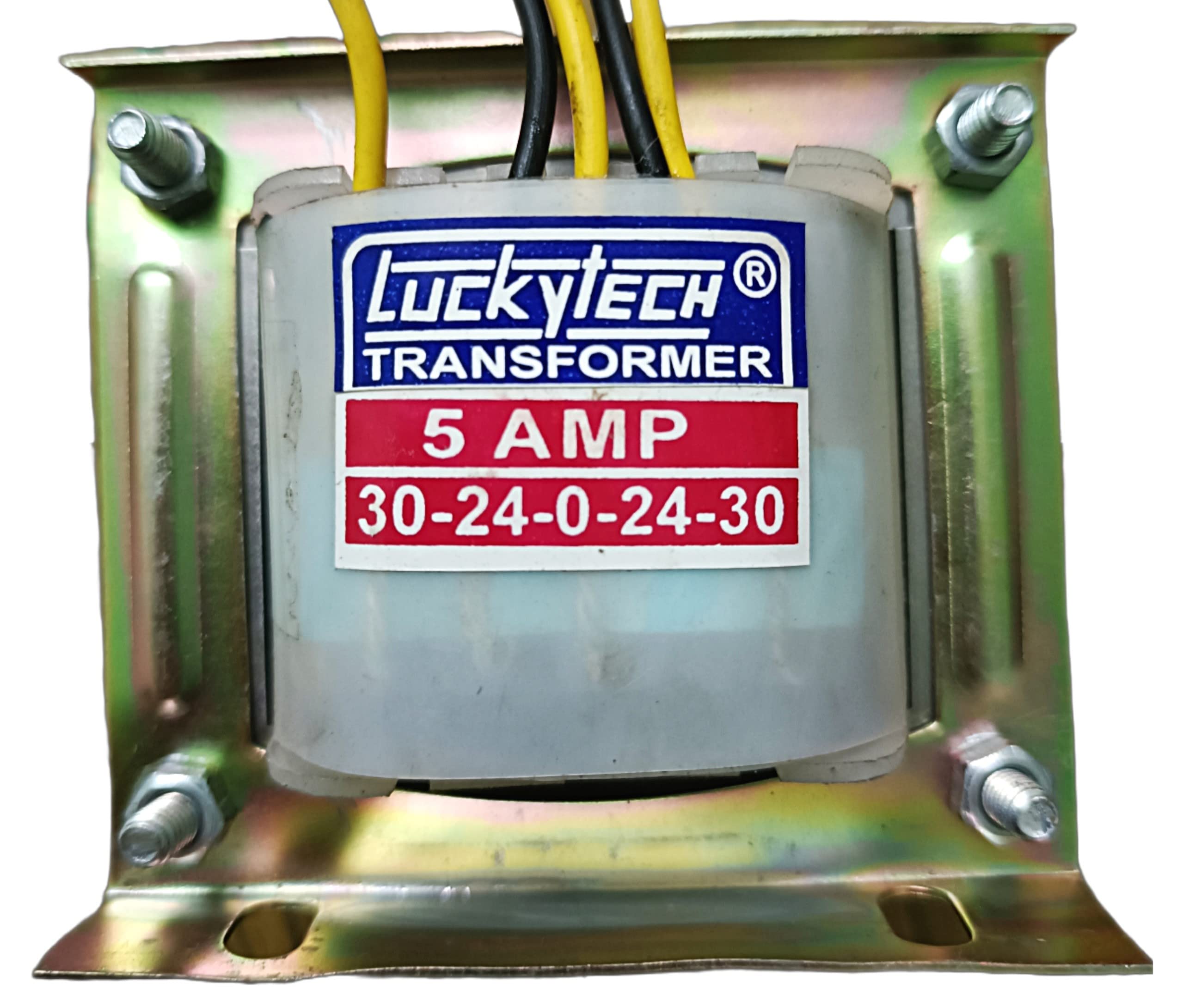 Lucky Tech® Transformer 5 Ampere Multi Output Voltage 30-0-30 and 24-0-24 5 Ampere, 12-0-12 1 Ampere ideal for 7294 IC Board With Pure Japanese Core | Weight - 1.6 Kg (B0B832JR2R) Amazon Price History, Amazon Price Tracker