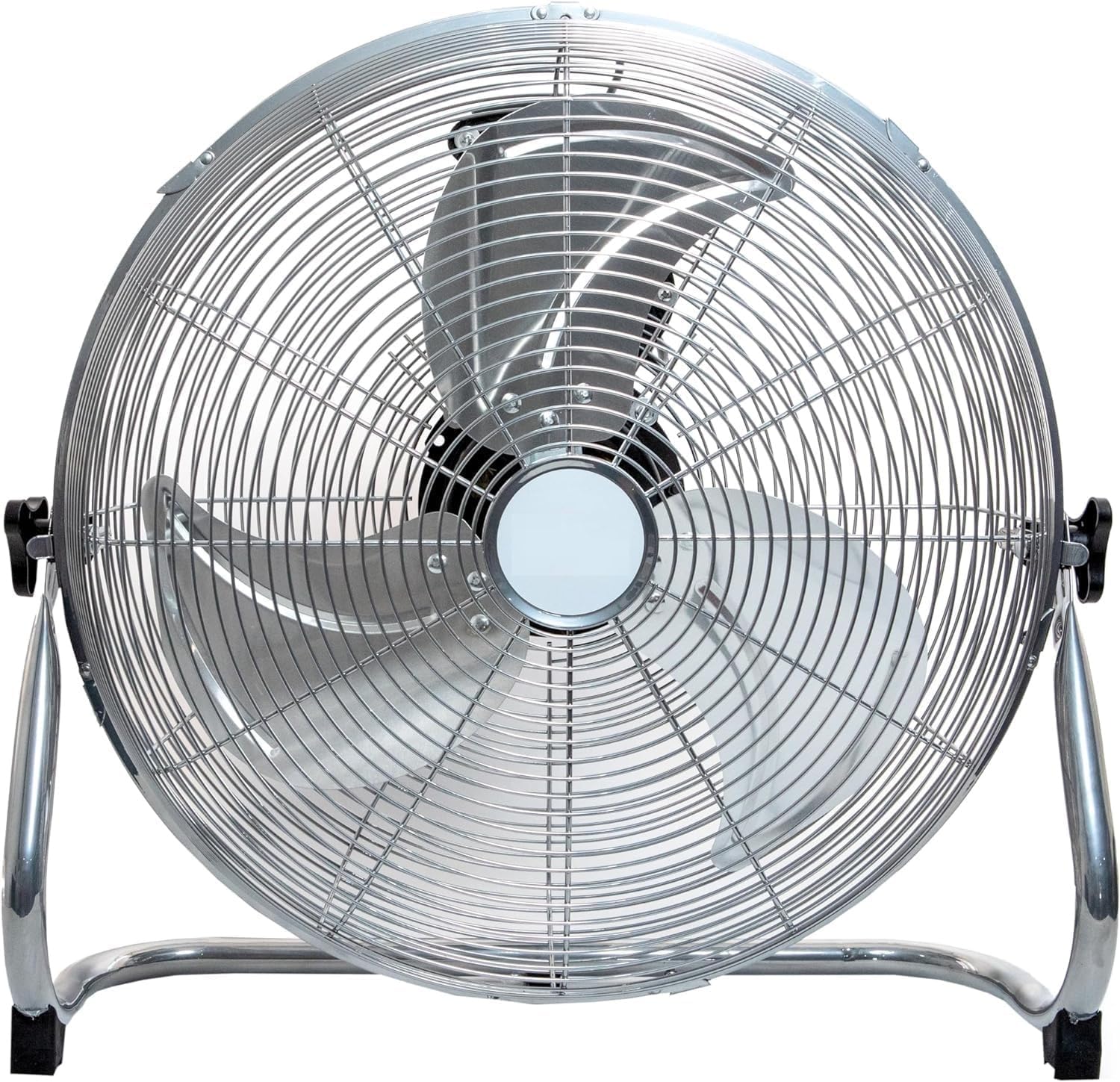 MAXELLPOWER VENTILADOR INDUSTRIAL DE SUELO SOBREMESA 100W 3 VELOCIDADES PARRILLA ASPAS METAL 18" PULGADAS CALIDAD (VENTILADOR SUELO INDUSTRIAL 100W)