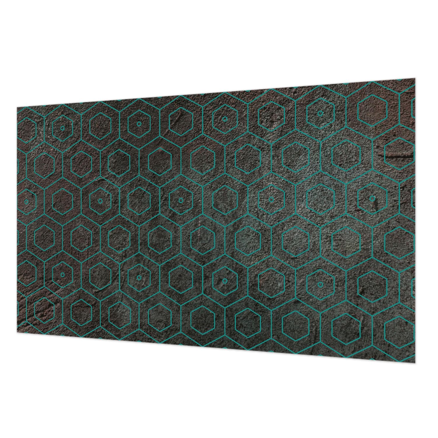 Papier peint intissé géométrique 416x254 cm pour salon et chambre