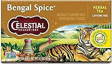 Celestial Seasonings Bengal Spice Herbal Tea, 20 Tea Bags Box