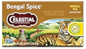 Celestial Seasonings Bengal Spice Herbal Tea, 20 Tea Bags Box