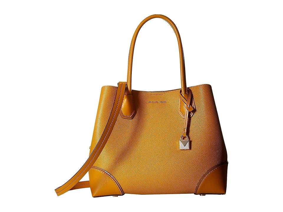 

MICHAEL Michael Kors Mercer Gallery Medium Center Zip Tote (Marigold) Tote Handbags