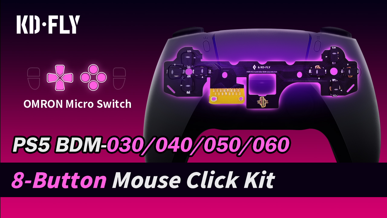 Amazon.com: KD.FLY 12 Buttons Clicky Kit with Omron Micro Switch