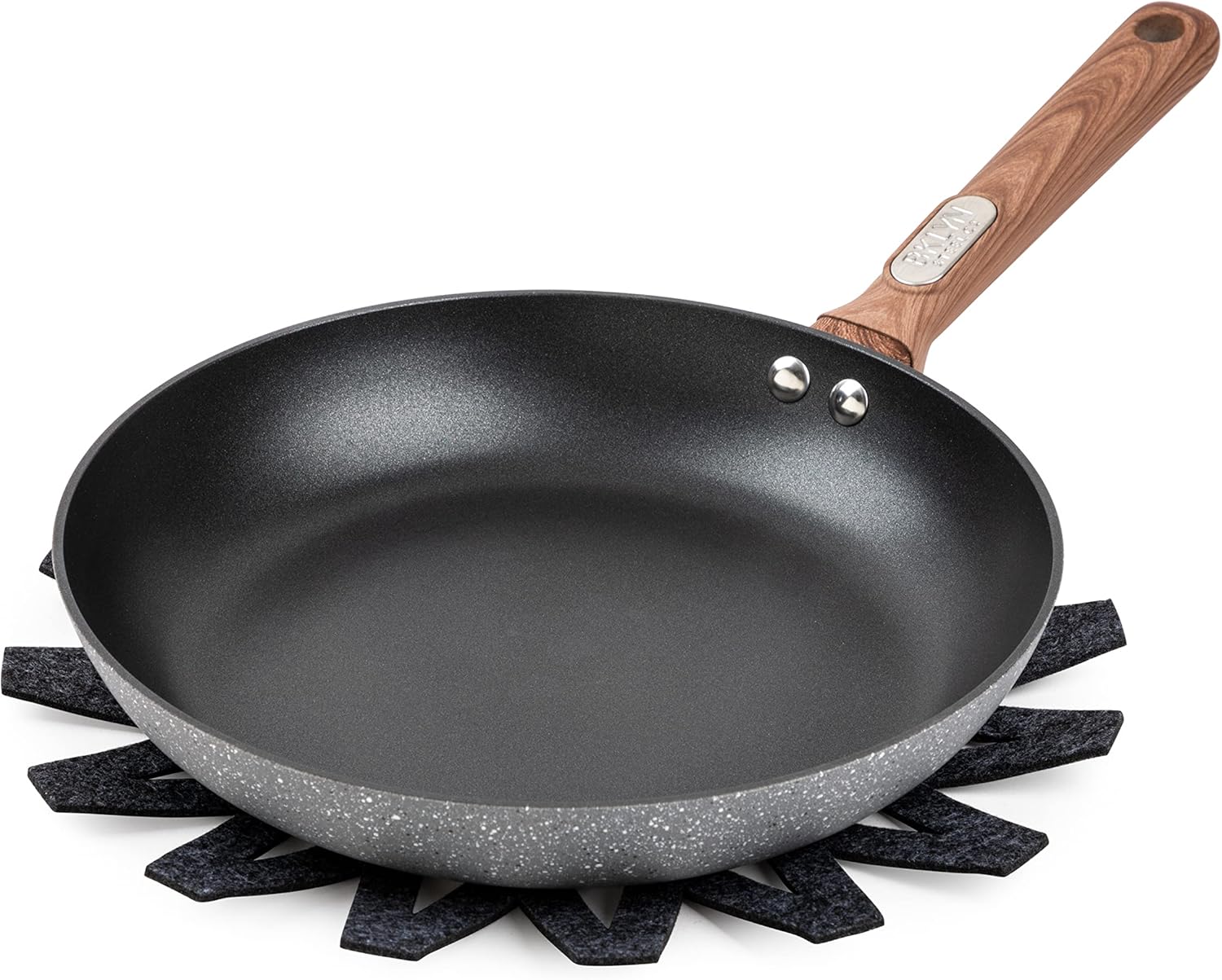 Brooklyn Steel Co. 10" Nonstick Frying Pan and Bonus Felt