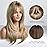Alanhair Long Ash Blonde Wigs for Women,HAIRCUBE Layered Synthetic Wig with Bangs Heat Resistant Fiber Daily 24 Inch