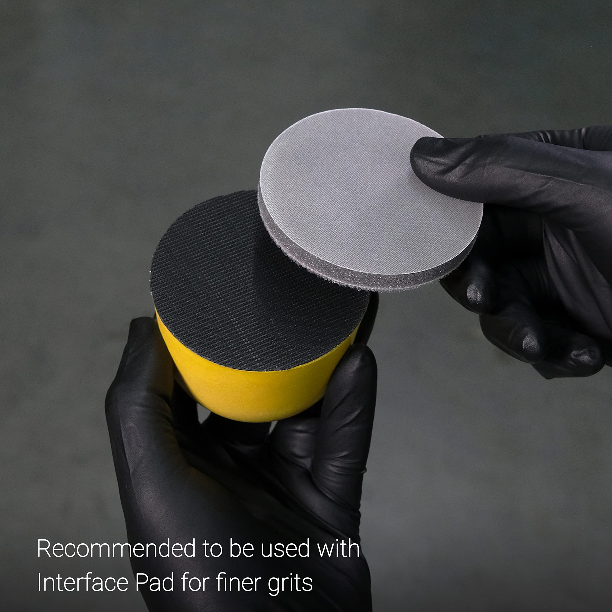 PROMA-X AIR 6 Inch Pneumatic DA Sander - Random Orbital With Hook & Loop Pad, 3/16 Inch Orbit