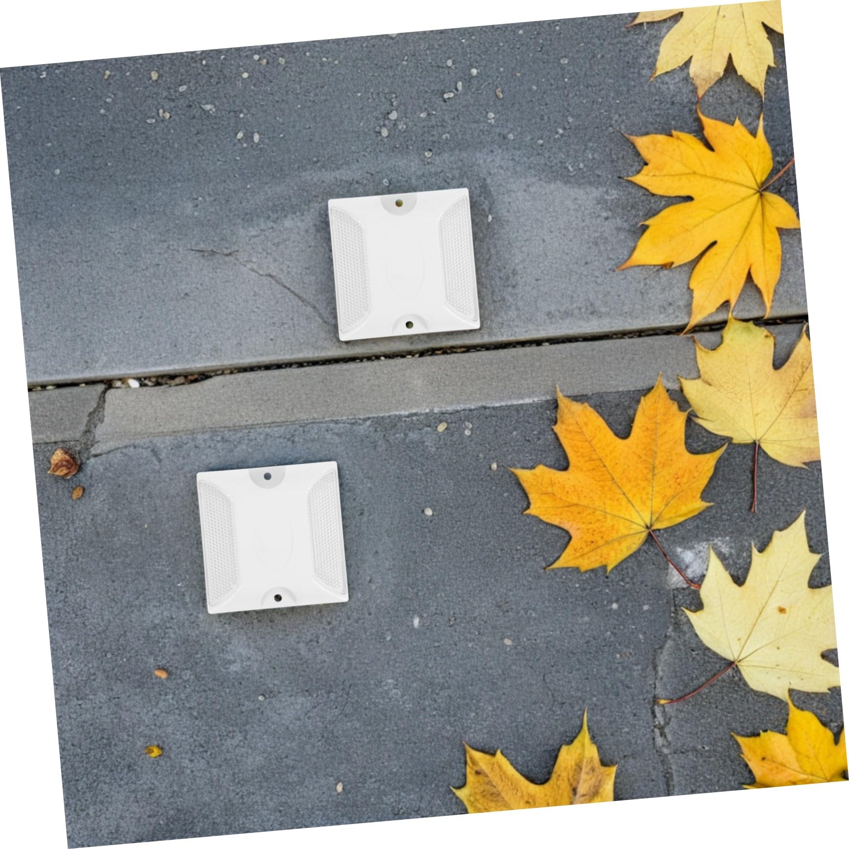 ABOOFAN 30 Señales De Tráfico Reflectantes Marcadores De Pavimento Para Reflectores Para Marcadores De Pavimento Para Autopistas