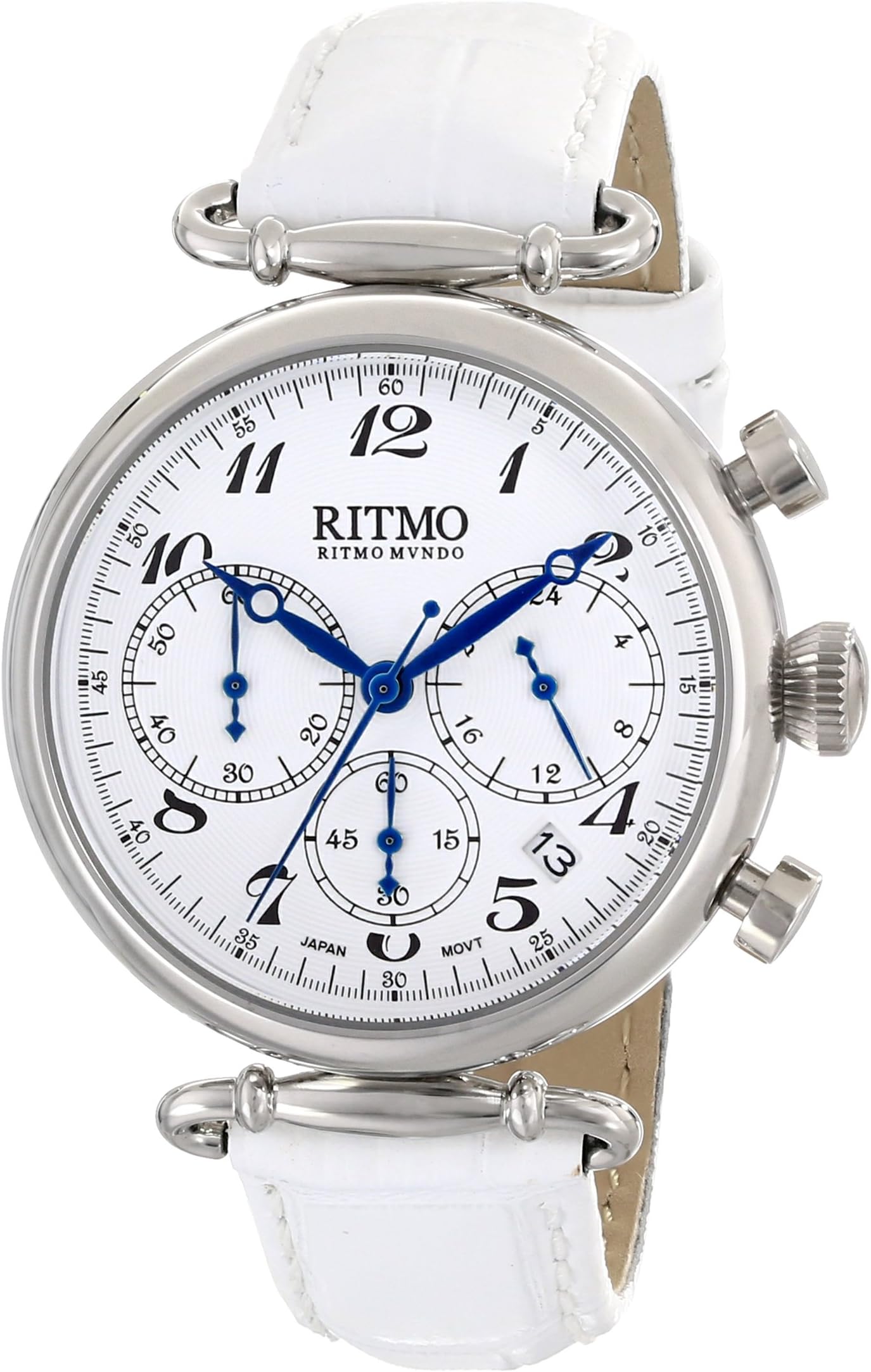 Unisex 703/1 SS Corinthian Analog Display Quartz White Watch