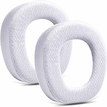 TRANSTEK G735 Earpads Replacement for G735 Wireless Headset - G735 Ear Pads/Ear Cushions/Ear Cups White Breathable Mesh
