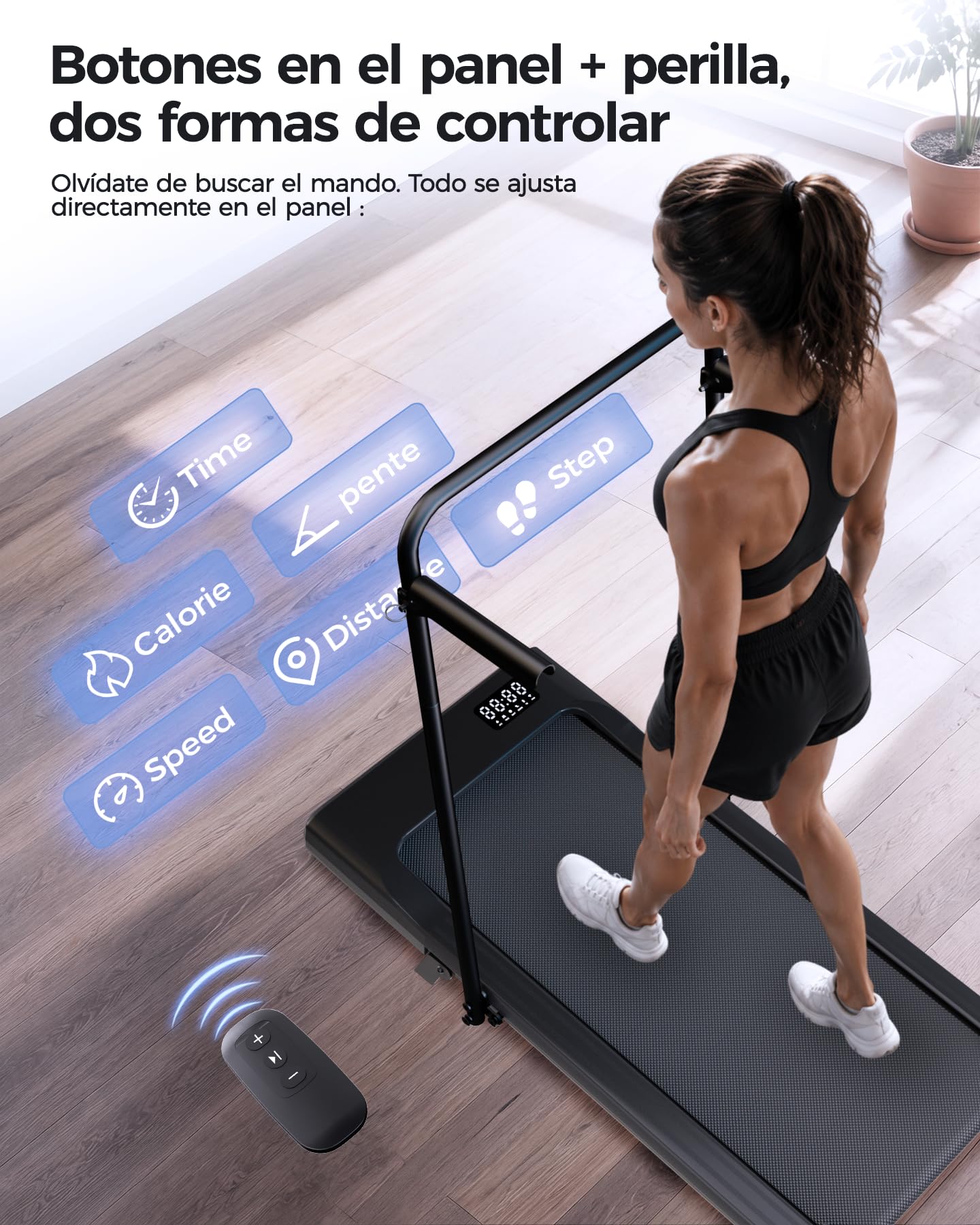 Copant Raceable Cinta de Correr para Oficina y Casa, Cinta de Andar 2,5 HP, Walking Pad Capacidad de Peso 136KG 159KG, Cinta Caminar Passadeira, Adecuado para Dispositivo Portatil Alta Tecnología