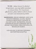 Vista 4 de Aura Cacia Tabletas de ducha de aromaterapia, lavanda relajante 3 ea (paquete de 2)