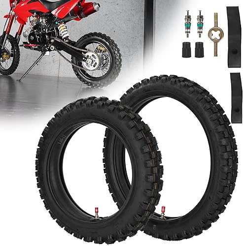 60100-14 2.50-14 + 80100-12 3.00-12 neumático y tubo interior para 90cc 110cc 125cc SSR CRF XR70 CR60R KLX110 KX60 DRZ DS80 JR80 PW80 TTR90 YZ60