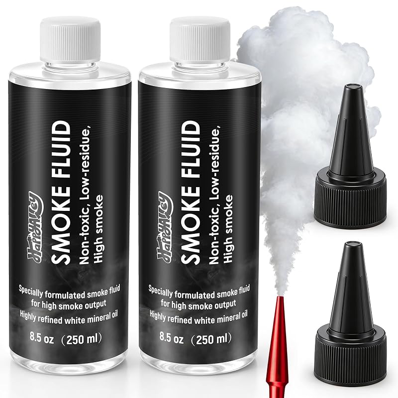 Fluido para Máquina de Fumaça Automotiva HappyAlley para Teste de Pressão e Vácuo, Óleo Mineral, 250 mL, Kit com 2 Frascos