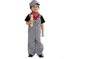 Kids Train Engineer Costume: Embark on a Rail Adventure