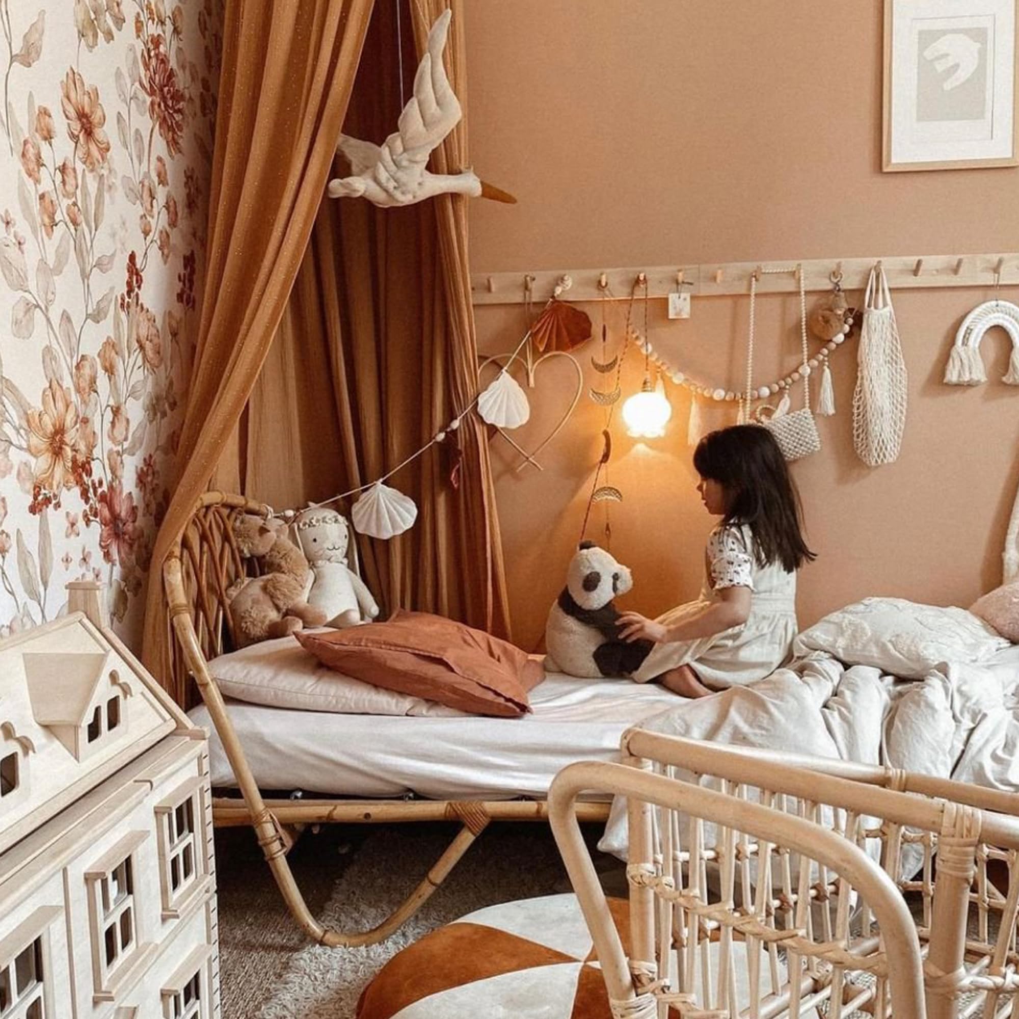 DERYAN Baby Moskytiéra Vintage 245 cm - dětská moskytiéra