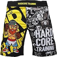 Vista 66 de Hardcore Training Pantalones cortos de lucha para hombre Boxeo MMA Combat BJJ Grappling Fitness Muay Thai Kickboxing No Gi