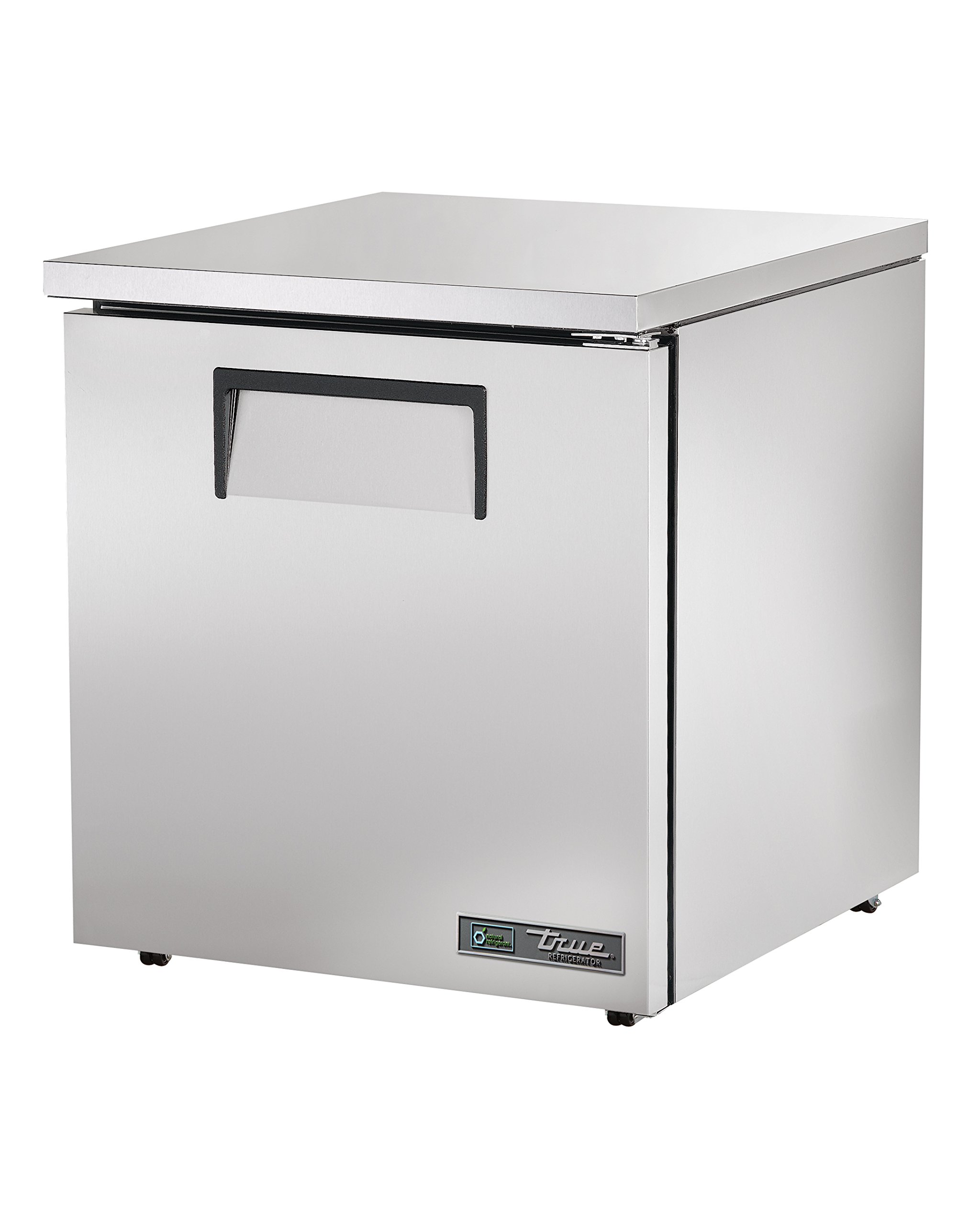 True TUC-27-LP-HC Undercounted Low Profile Solid Door Refrigerator with Hydrocarbon Refrigerant, 31.875