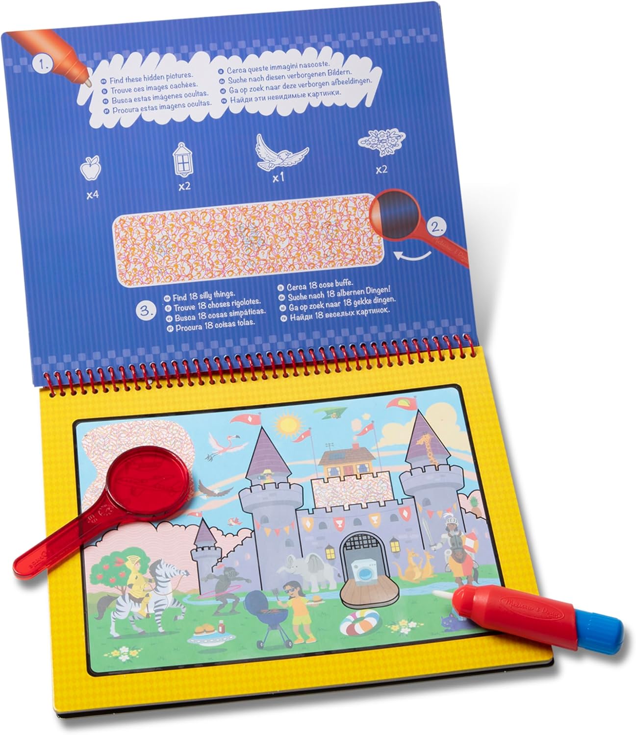 Melissa & Doug 40172 Water Wow-Adventure Deluxe | Activity Pad | Travel | 3+ | Gift for Boy or Girl