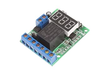 NOYITO Voltage Relay Module Upper Lower Limit Detection Control Switch Off ON Over Voltage Protection Battery Charge Discharge Timing (12V)