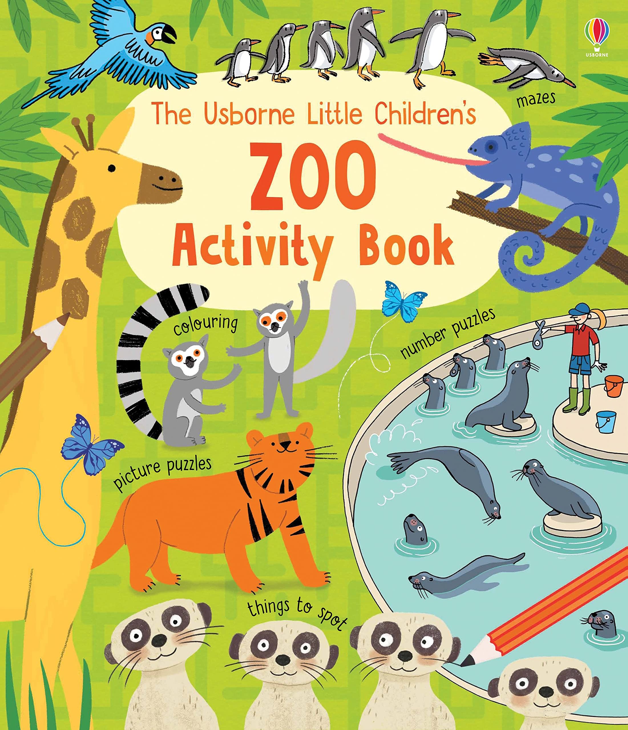 Little Children's Zoo Activity Book