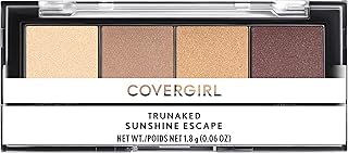 Covergirl truNAKED Quad Eyeshadow Palette, Sunshine Escape, 0.06 Ounce (Pack of 1)