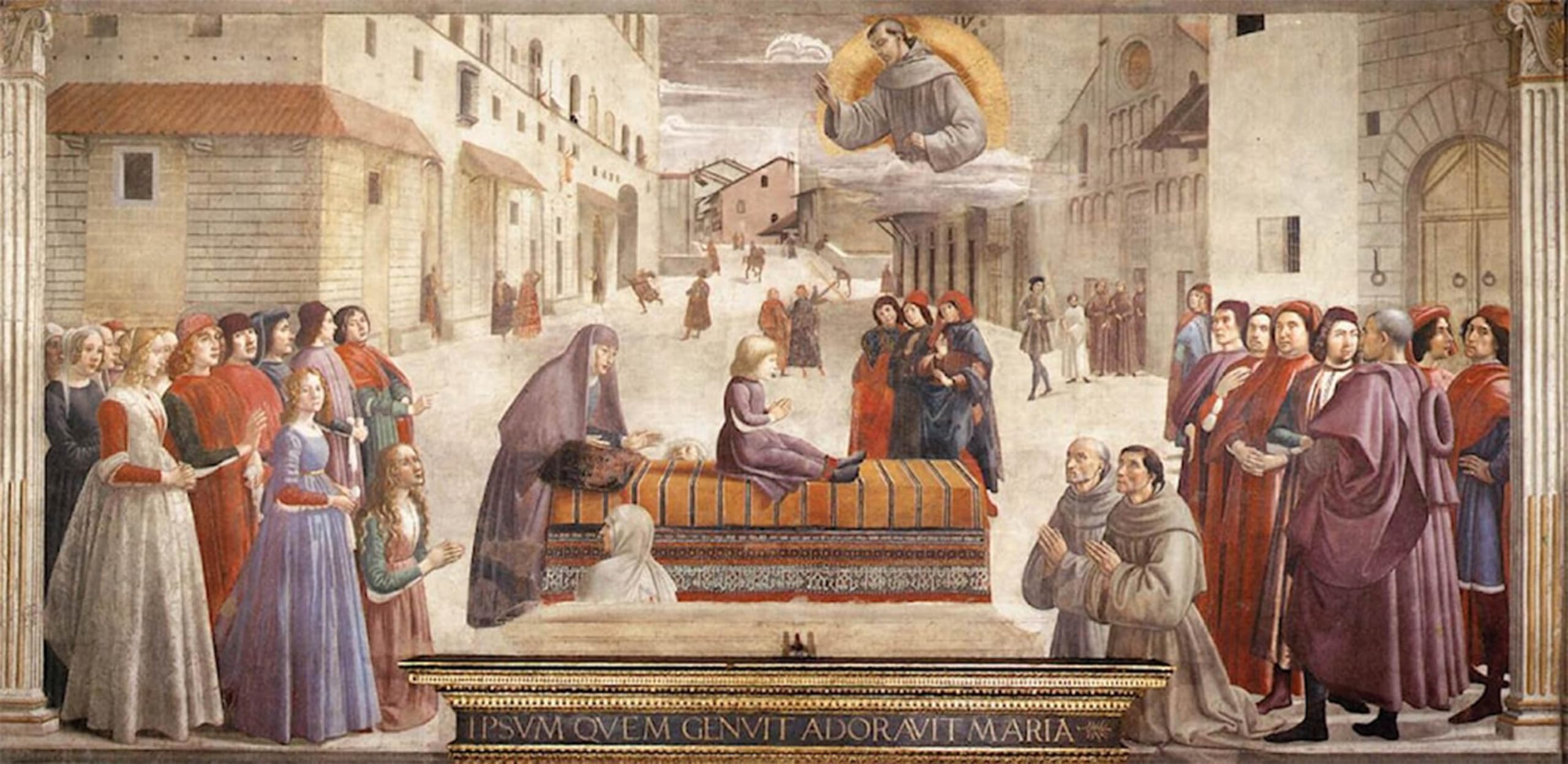 Impressions d'art Mural Ghirlandaio pour une Décoration Chambre Raffinée
