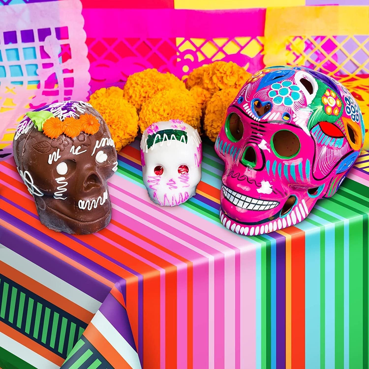 Amazon｜テーブルクロス メキシカン フィエスタ シンコデマヨ テーブル