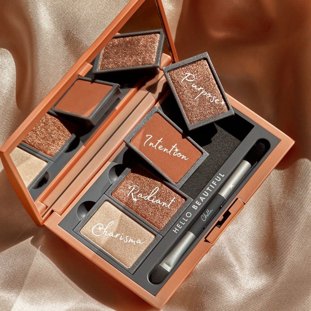 Chella Makeup Eyeshadow Palette, Full Size Makeup Pallette, Manifest