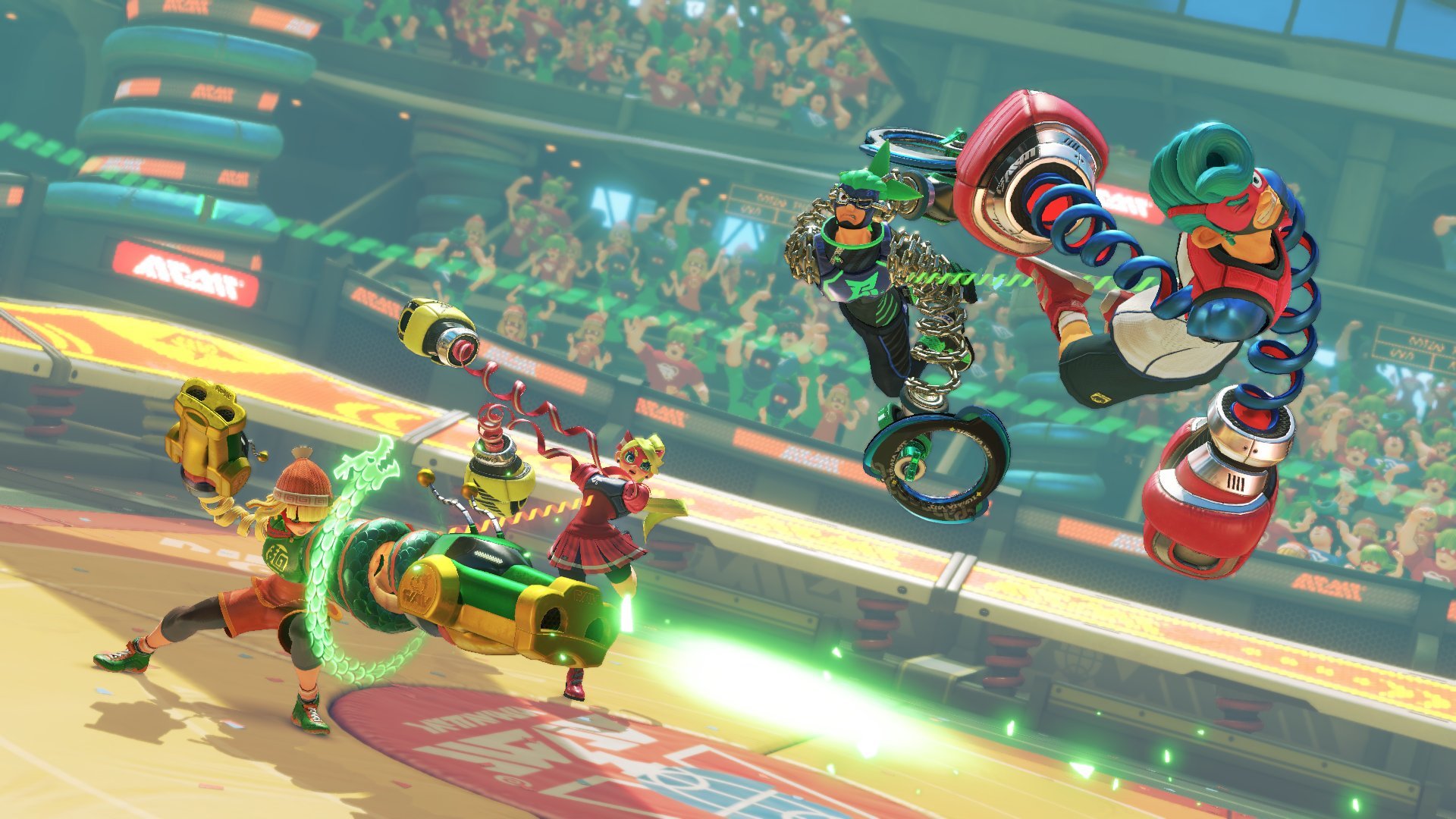 Arms - Videogioco Nintendo - Ed. Italiana - Versione su scheda