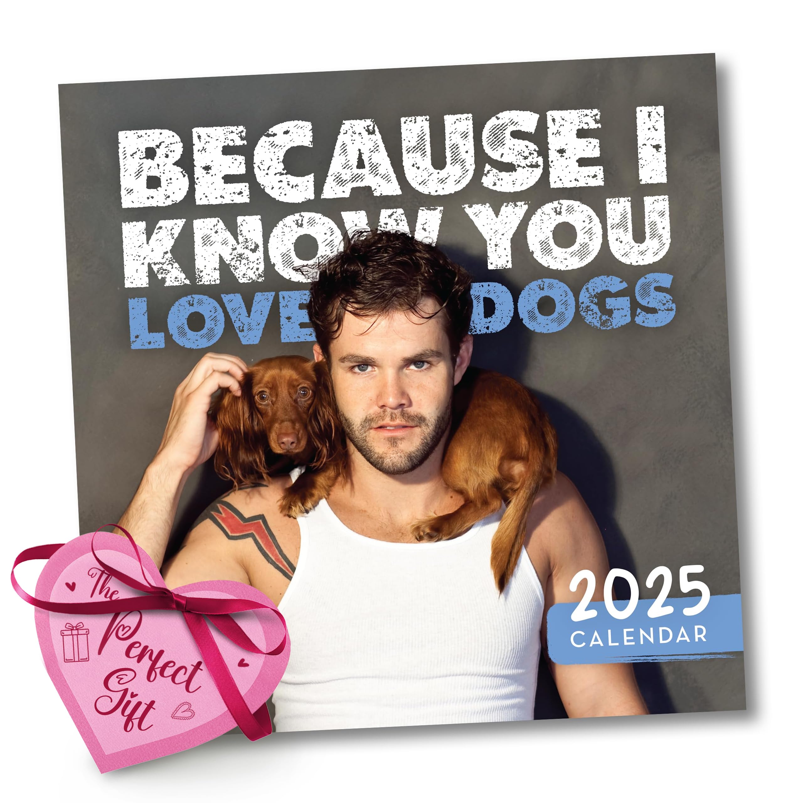 2024 Wall Calendar - 12"x12" 12 Month Calendar - Cute Dog Calendar Gifts for Coworkers and Dog Lovers - Office Gag Gifts