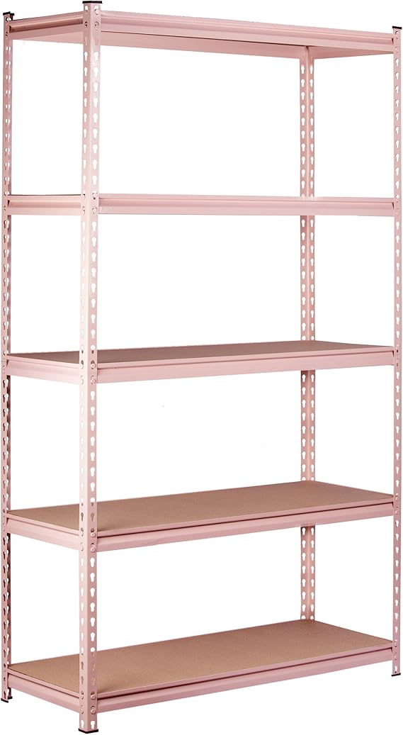 Amazon.com: King’s Rack 5-Tier Steel Storage Rack Boltless Shelving ...