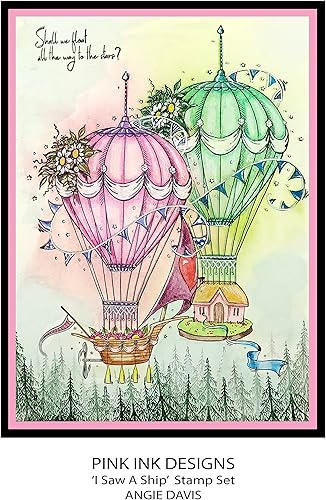 Miniatura 4 de Pink Ink Designs Saw A Ship. - Juego de sellos transparentes, A5