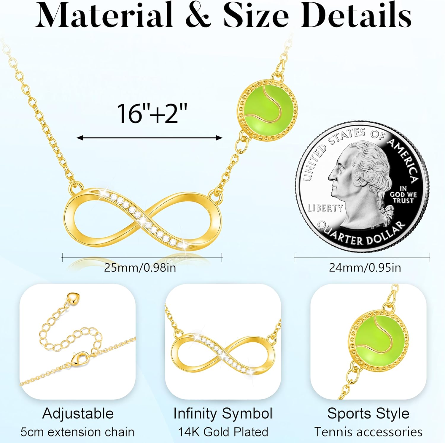 Softball/Football/Volleyball/Soccer/Basketball Necklace for Girls,Sports Accessories Jewelry Gifts for Teen Girls Players Fan Coach Team - Image 5