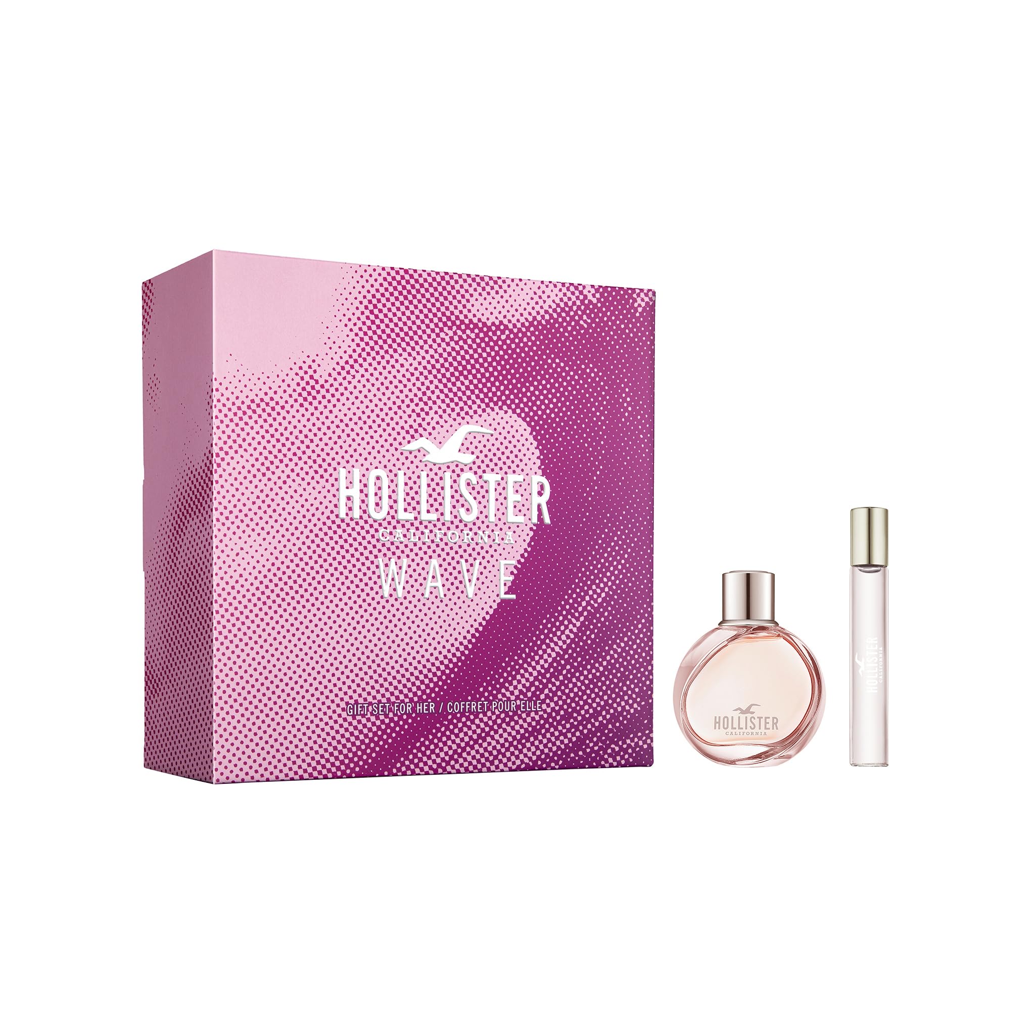 Hollister Wave For Her Set (Eau de Parfum 50ml + 15ml)-picture-40