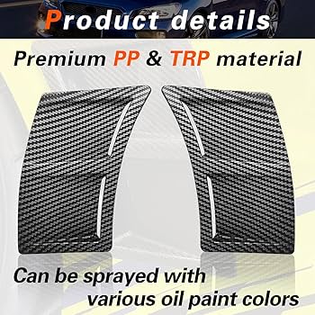 Amazon.com: Hbzxqp Rear Bumper Vent Spoiler Compatible with