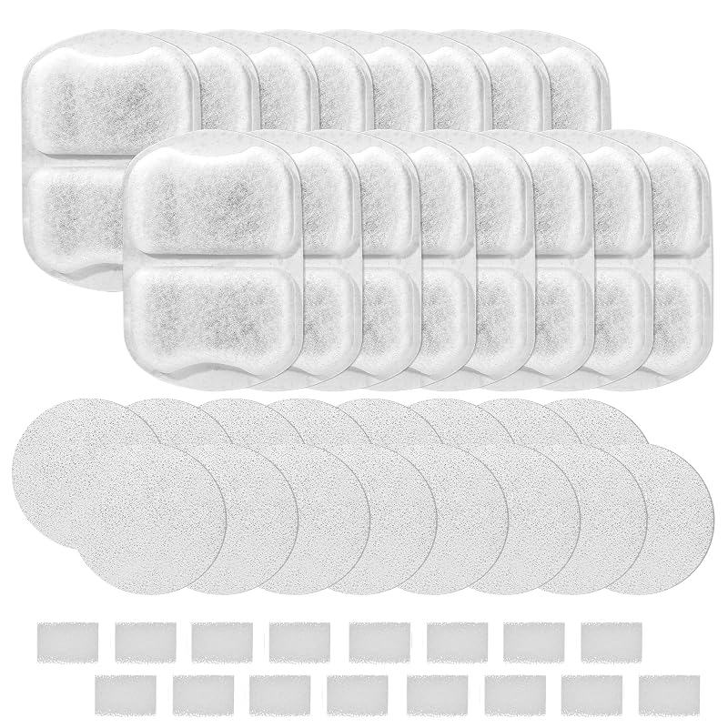 Filtros de Reposição para Fonte de Água oneisall 7 L VinDox, 32 Conjuntos