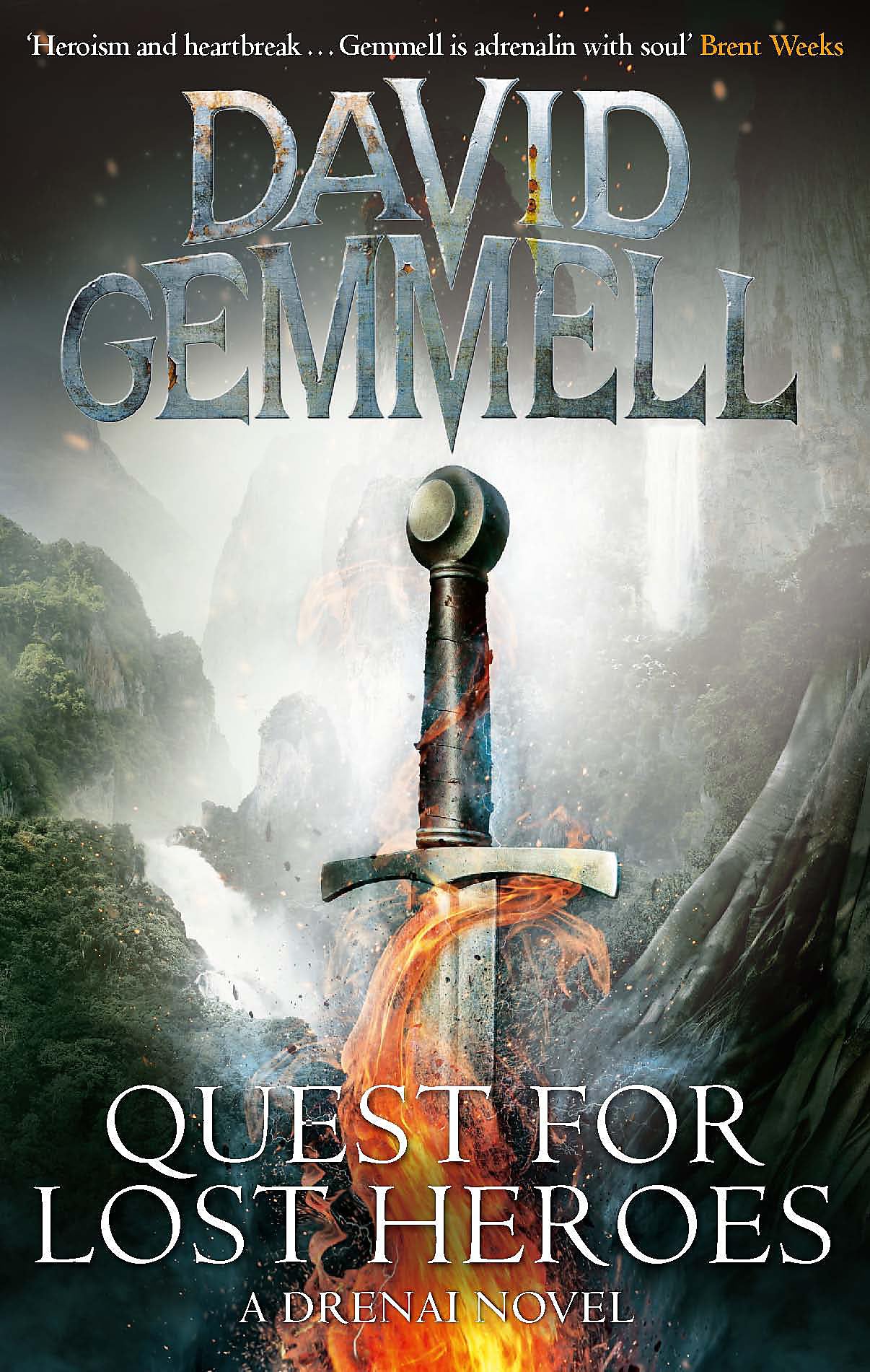Quest For Lost Heroes by David Gemmell PAPERBACK 9780356501406