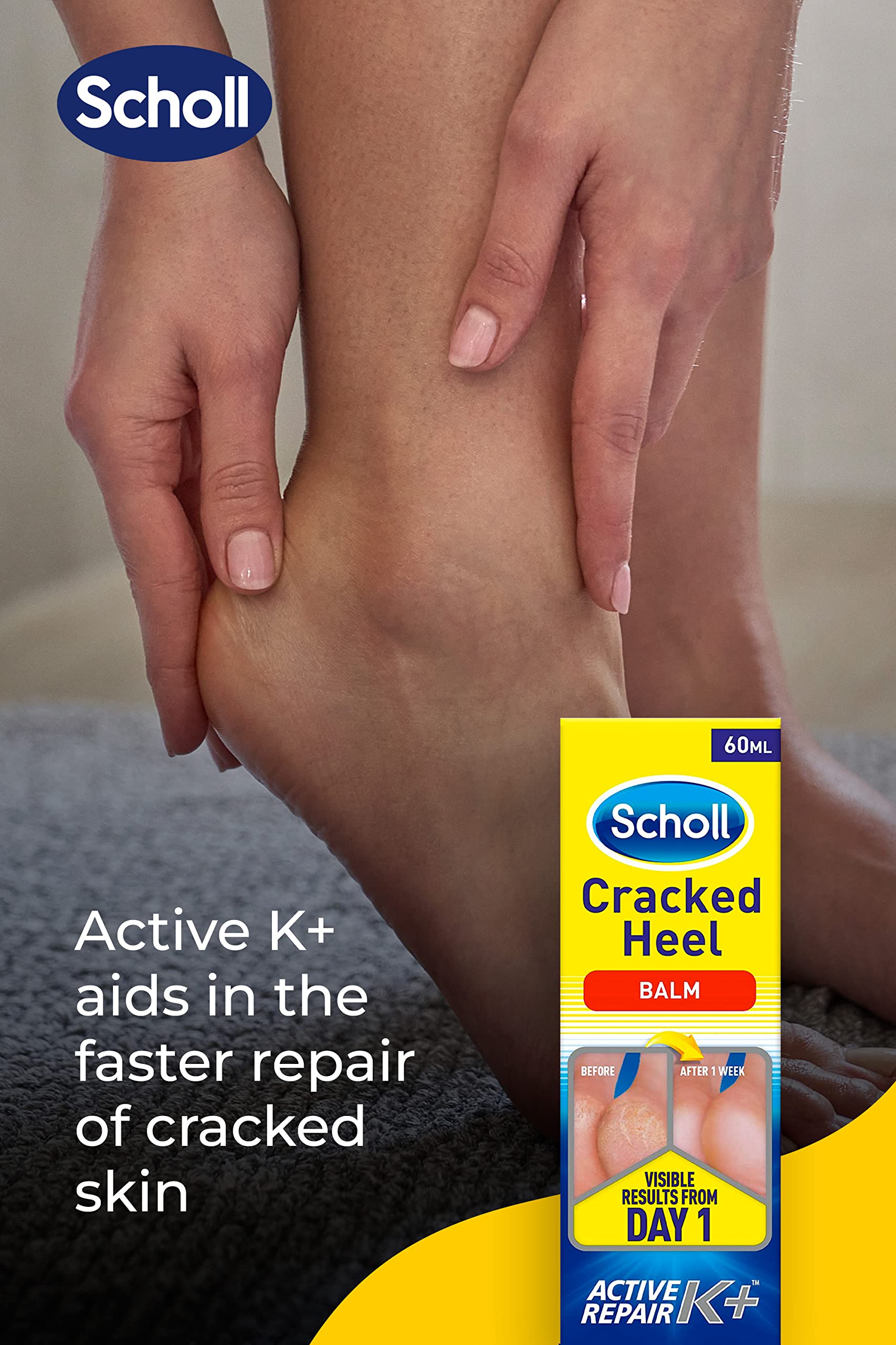 Scholl Cracked Heel Repair Cream Active 