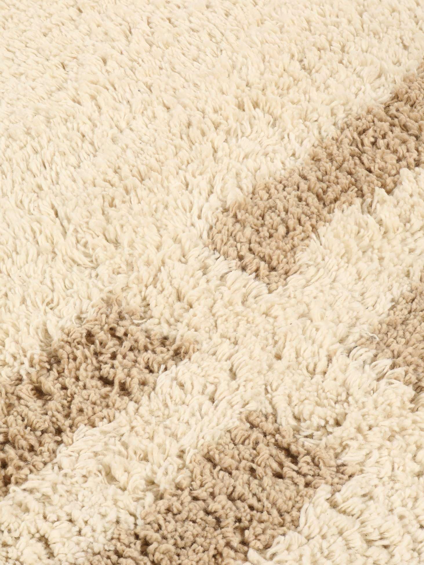 RugVista Chateau Tapis de Bain, Rectangulaire, 70 x 120 cm, Natural/Beige