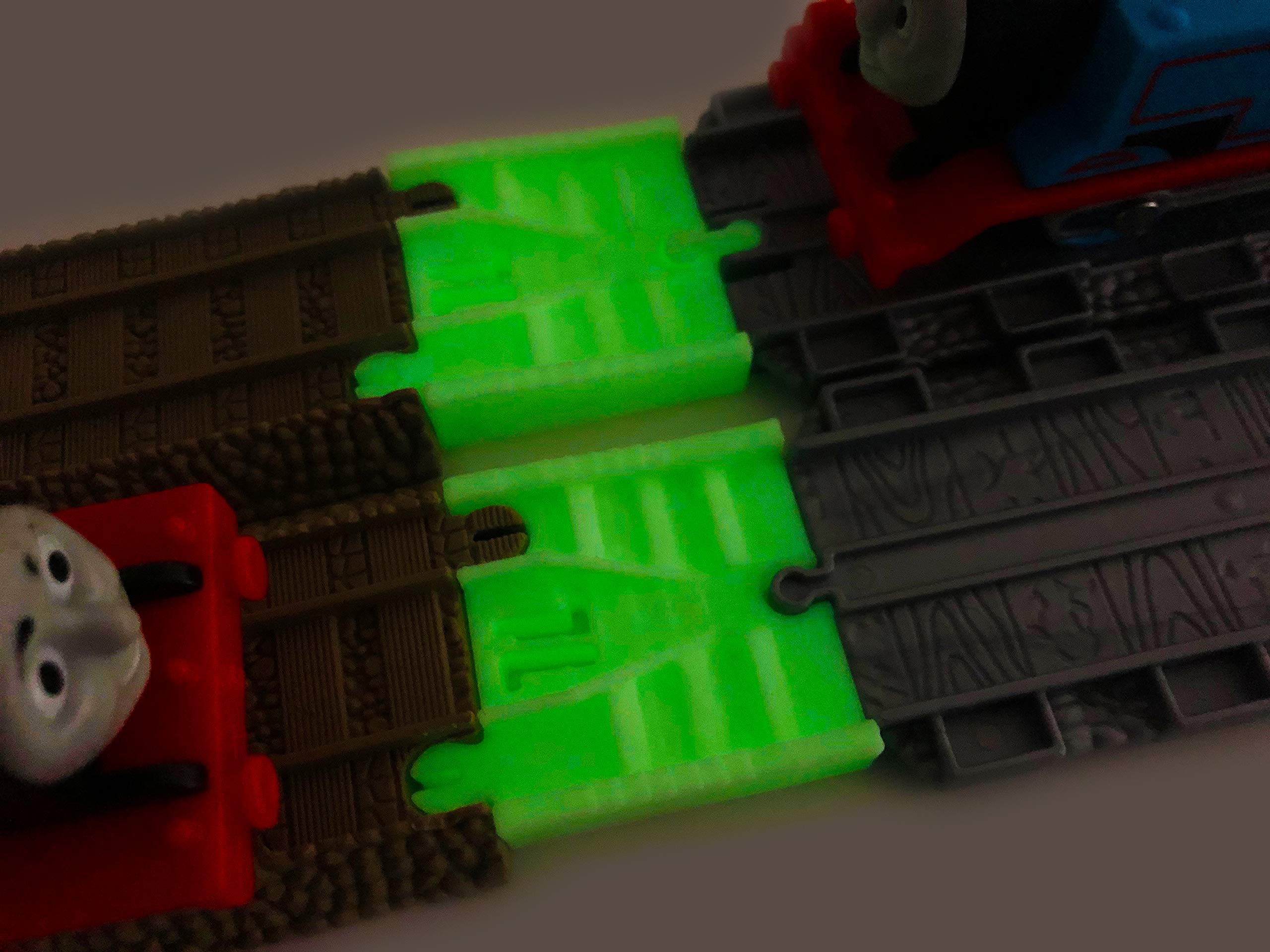 TrainLab Take-n-Play to Trackmaster (2009 Brown) Train Track Adapter (NiteBrite)