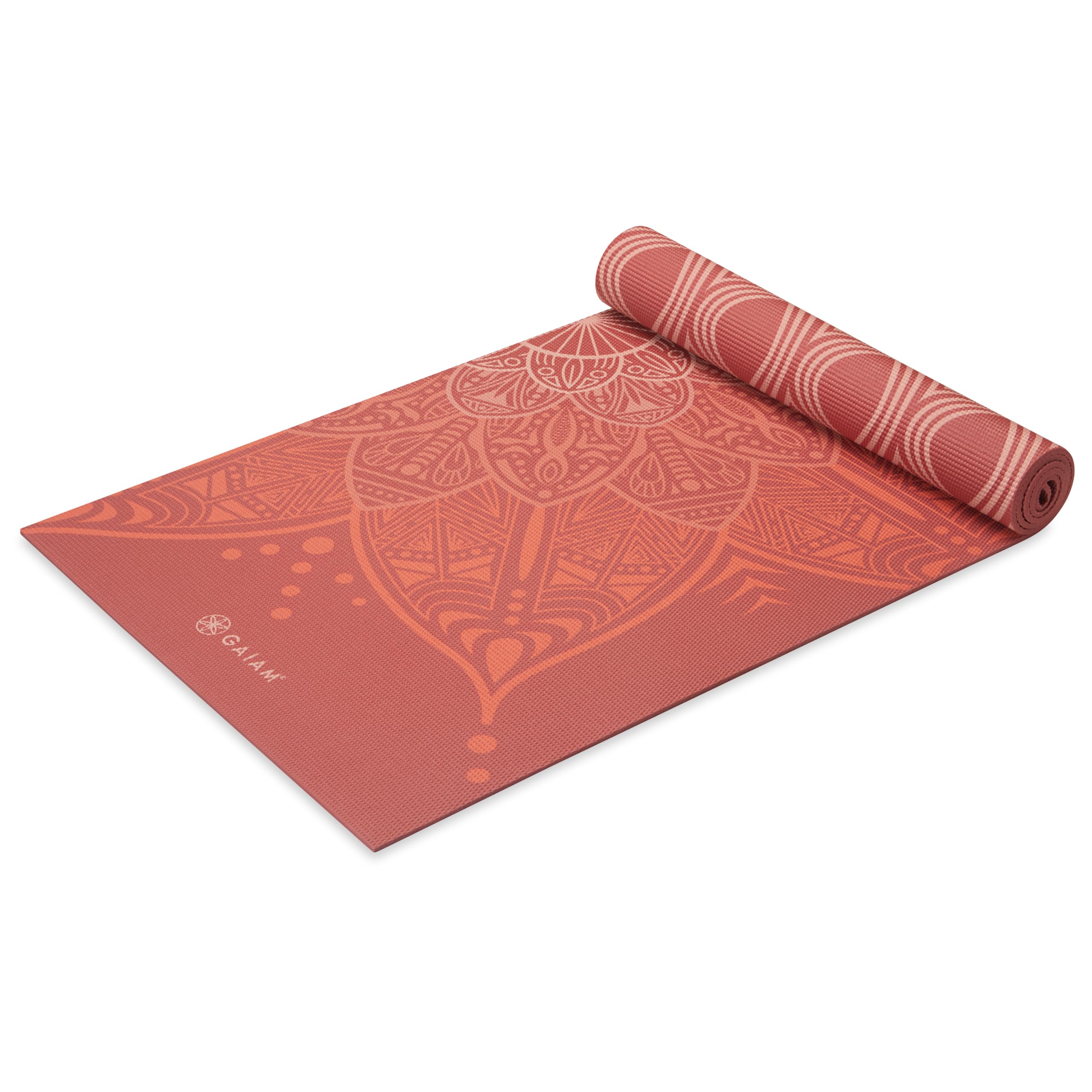 Gaiam Premium Print Reversible Mat