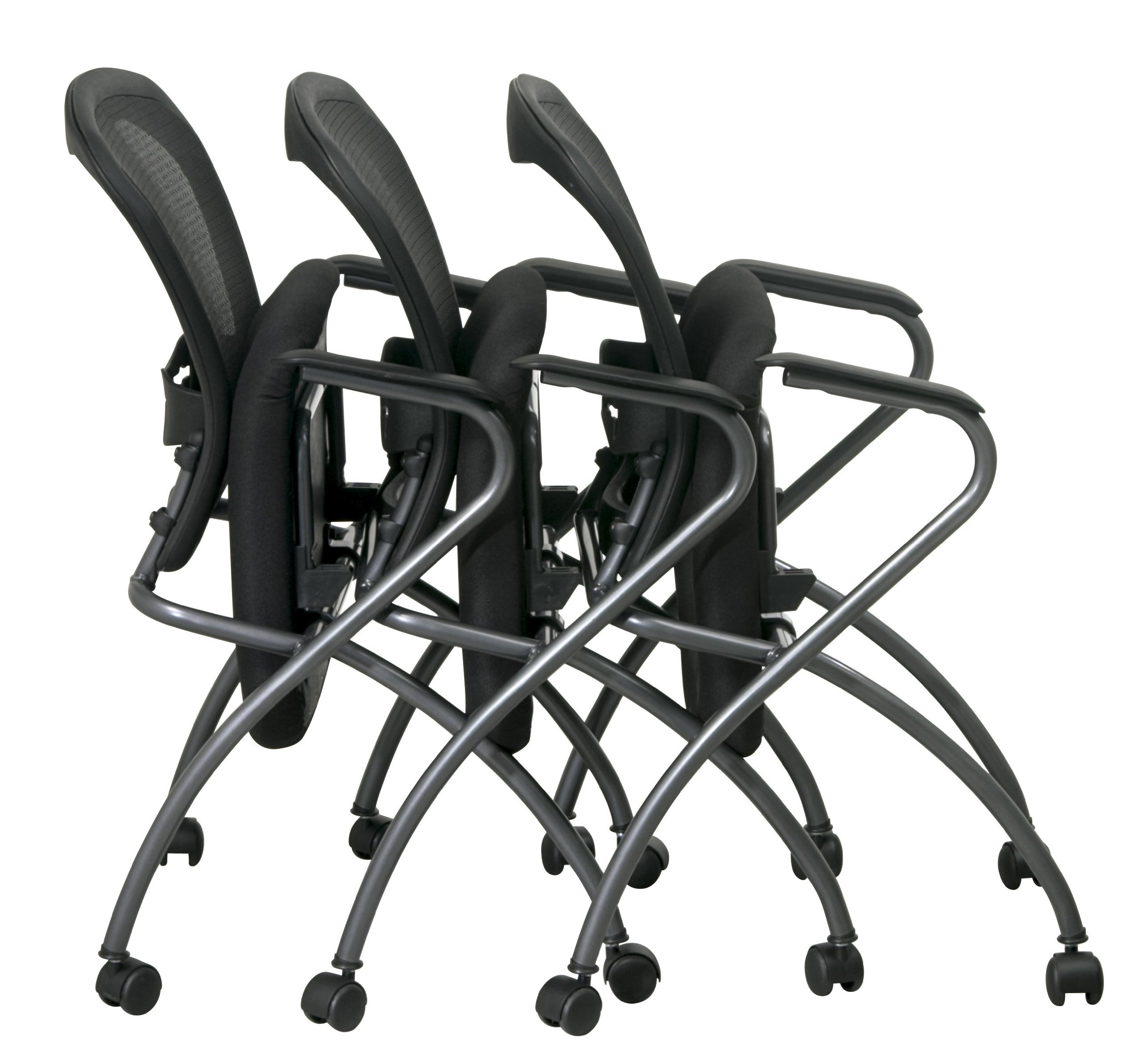 Buy Office Star Deluxe Breathable ProGrid Back FreeFlex Coal Seat with