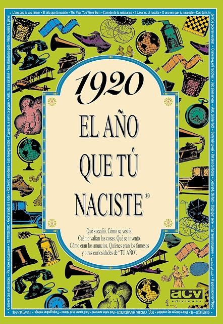 Portada de 1920 El año que tú naciste