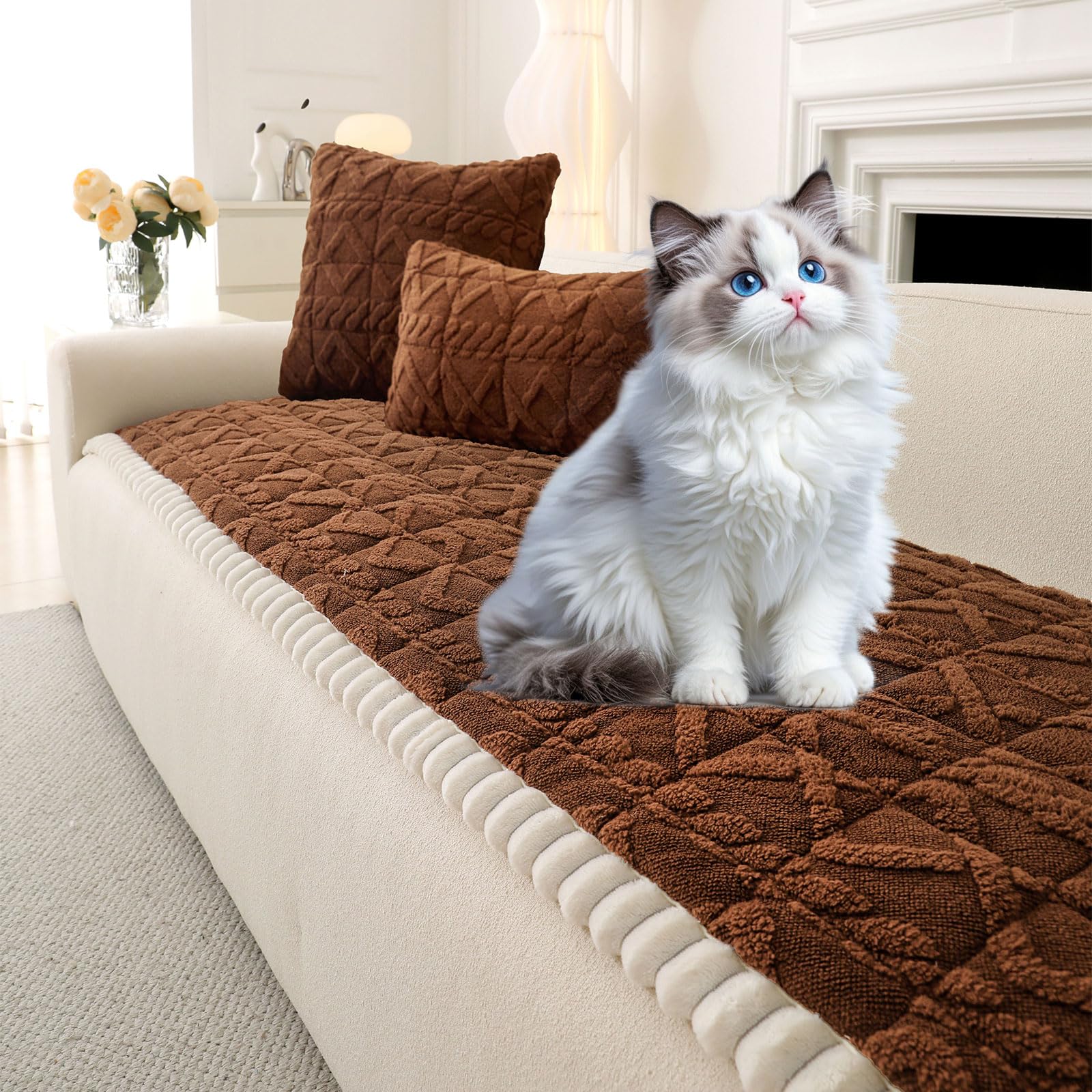 Amazon.co.jp: OTOB 犬用オールシーズンソファカバー 洗濯可能 幾何学