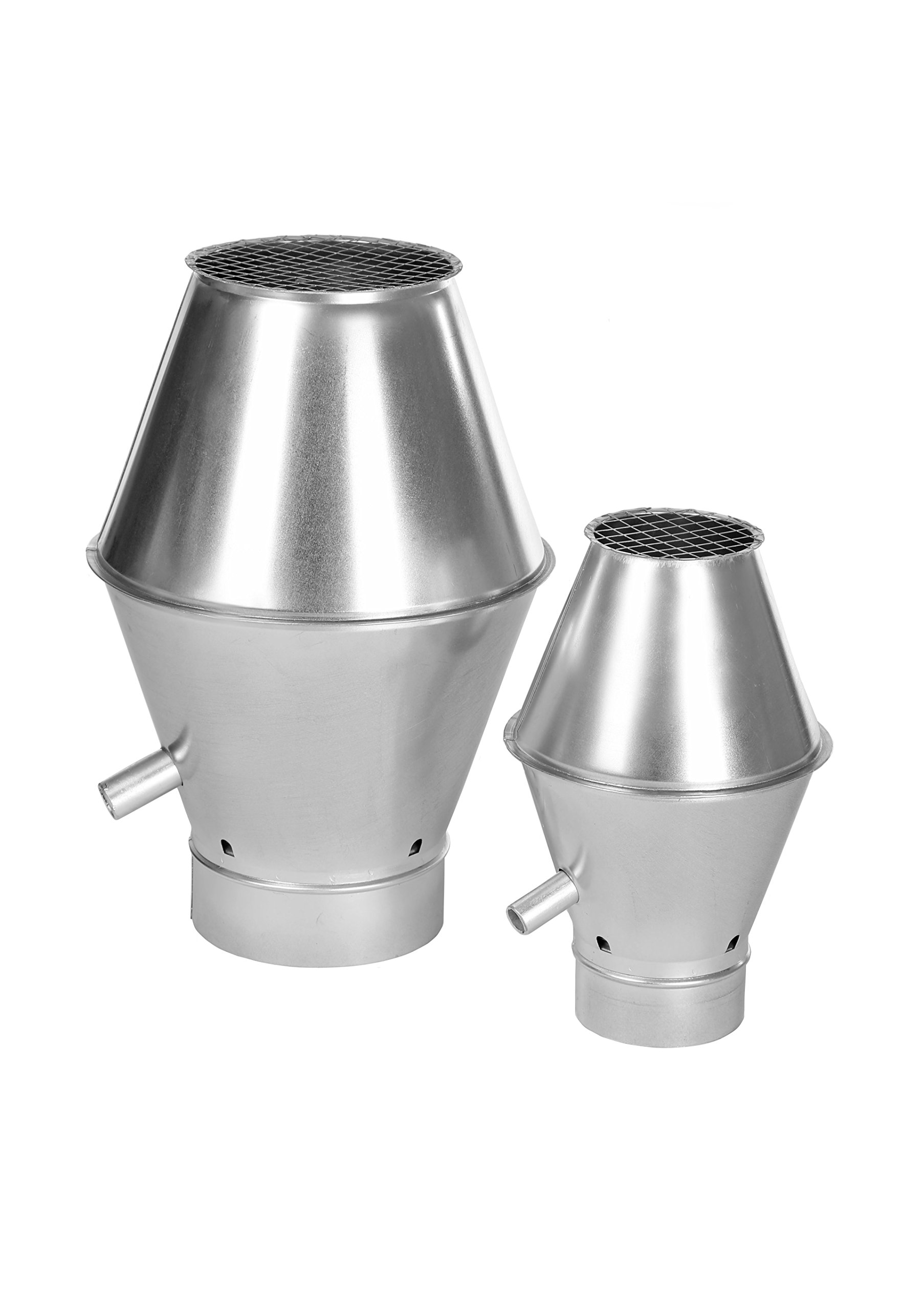 Deflector campana, campana de ventilación, DN150, galvanizado, extra fino
