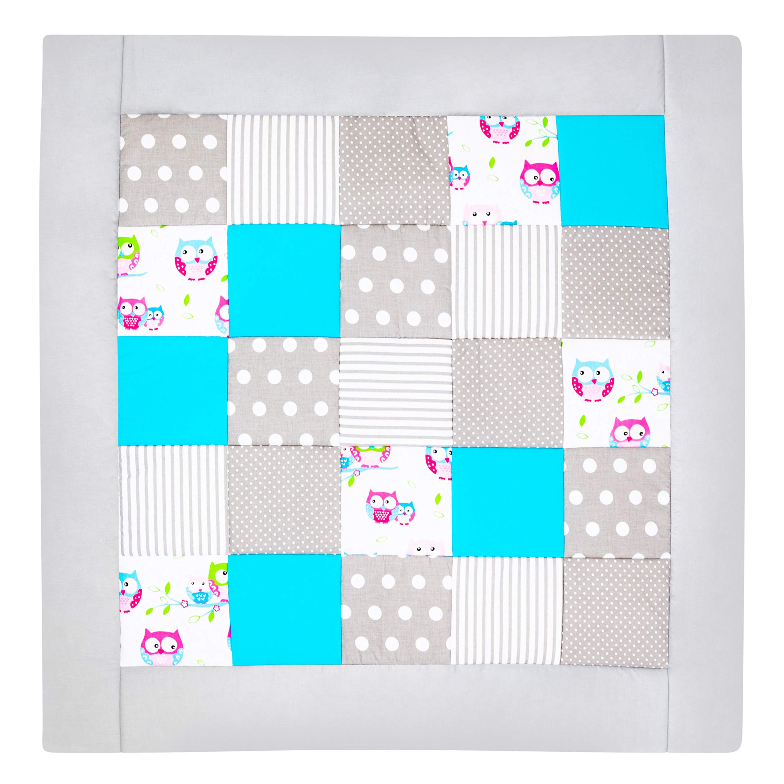 Amilian patchwork, crawling, playing blanket (M029)