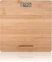 Grundig Bambusz Digitális Személymérleg LCD Kijelzővel 180 kg-ig 1