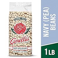 Vista 3 de Marca Camellia. - Frijol alubia, 1 libra (paquete de 2).