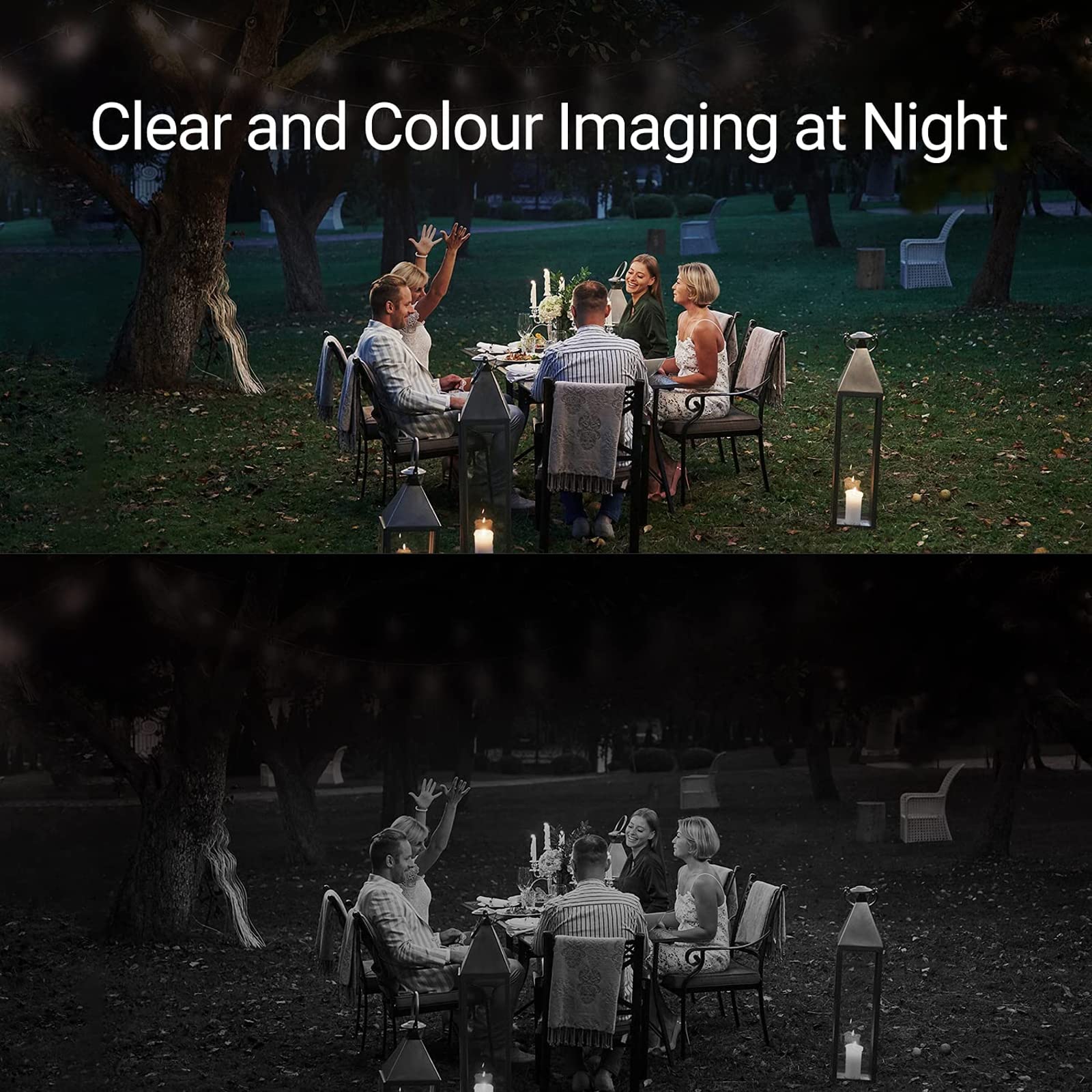 EZVIZ 2K+ Smart Outdoor Security Camera with Floodlight, Builtin 32G